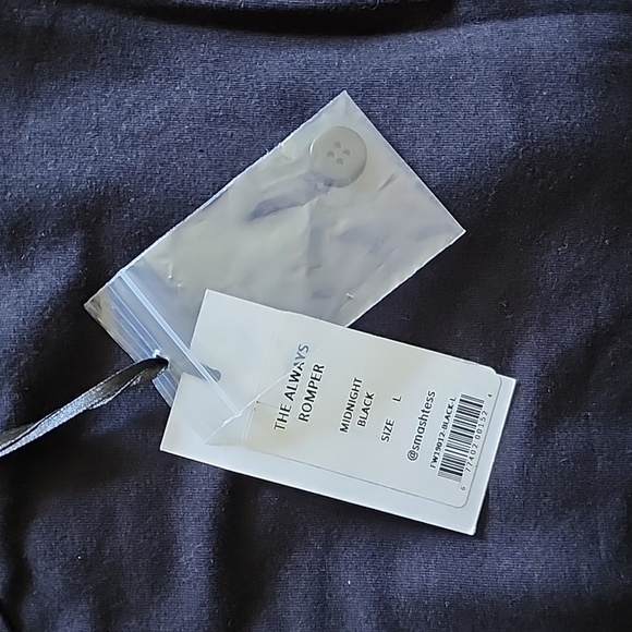 Smash + Tess - The Always Romper in Midnight Black - MEN'S L - Picture 2 of 8